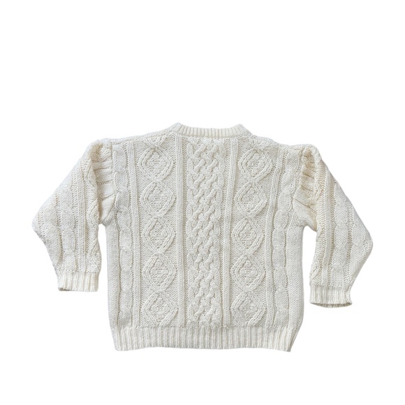 Traditional Knit Fisherman's Sweater - Picture 2 of 3